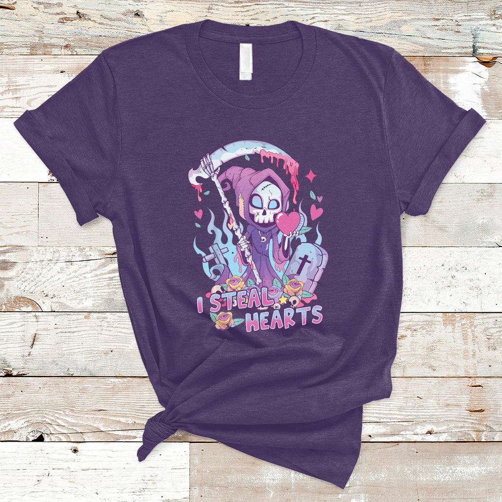 funny-valentine-i-steal-hearts-grim-reaper-womens-mens-t-shirt-ts02