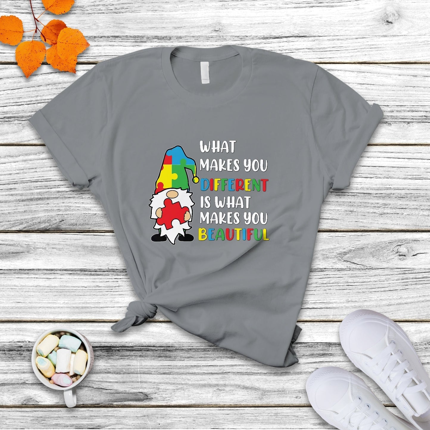what-makes-you-different-is-beautiful-gnome-autism-support-t-shirt-ts02