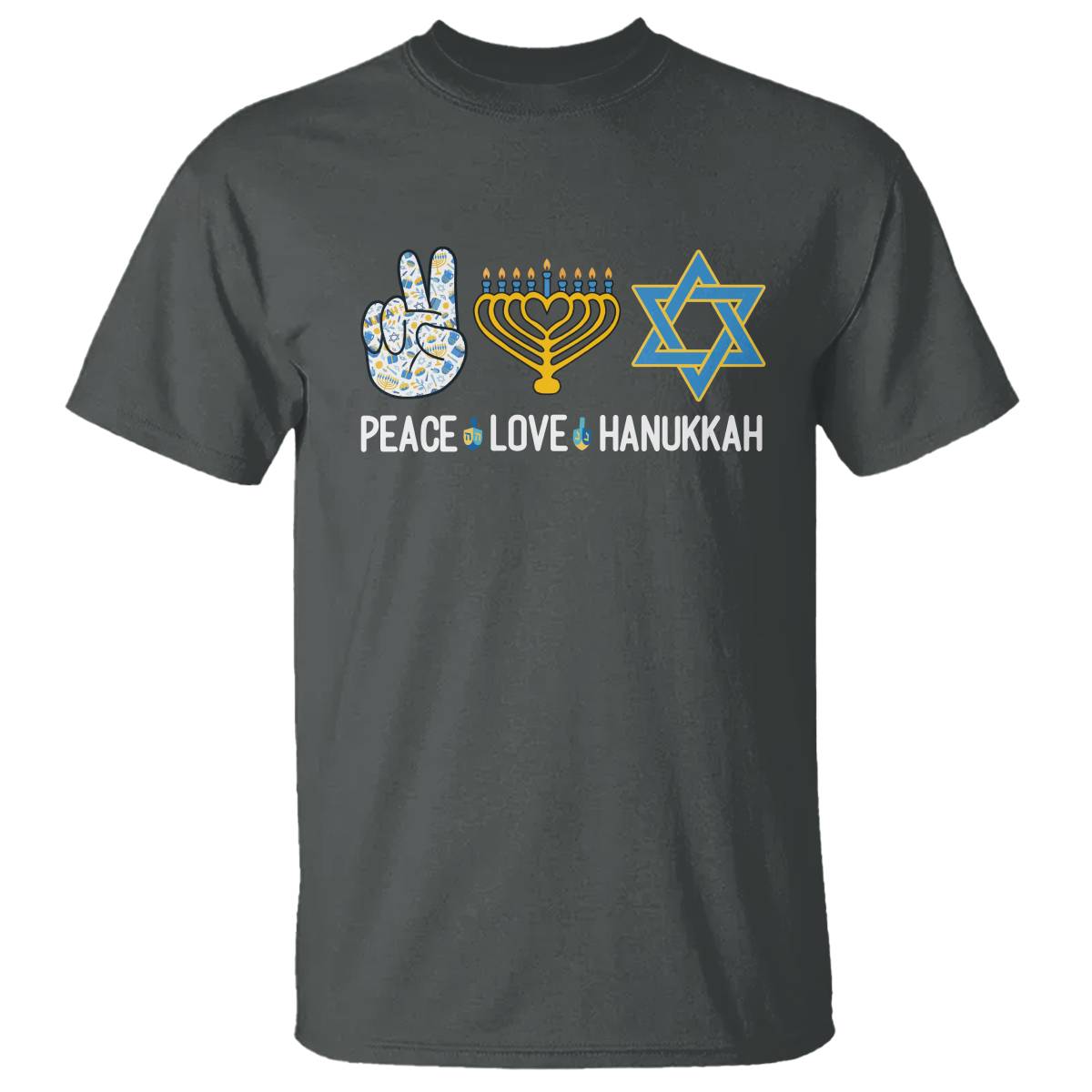 peace-love-hanukkah-retro-chanukah-jewish-menorah-star-of-david-t-shirt