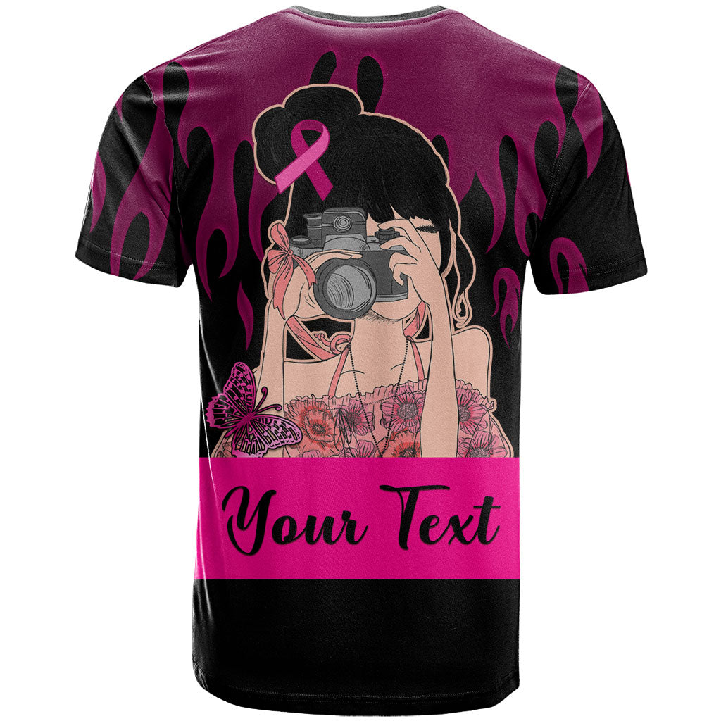 Personalised Girl Power T Shirt Day Of The Girl Breast Cancer Support