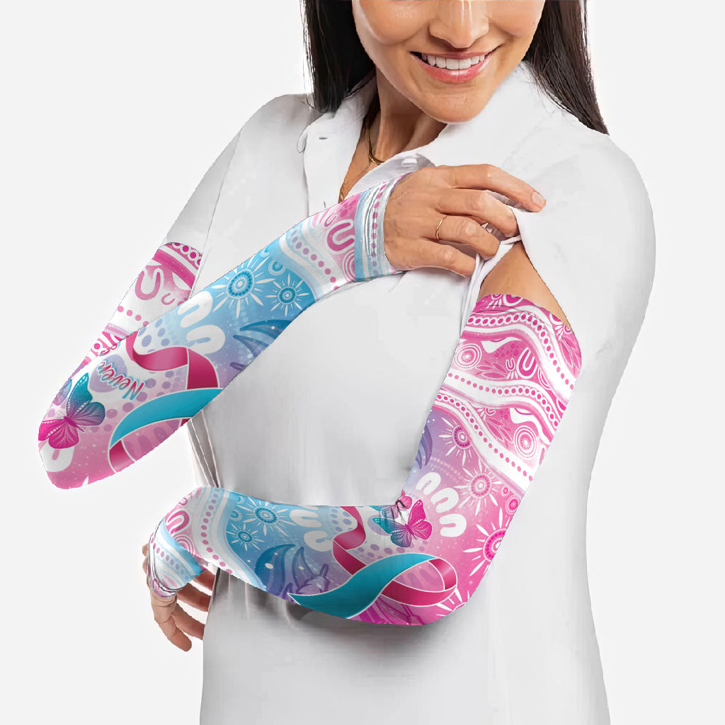 Australia Hereditary Cancer Support Arm Sleeves Never Give Up