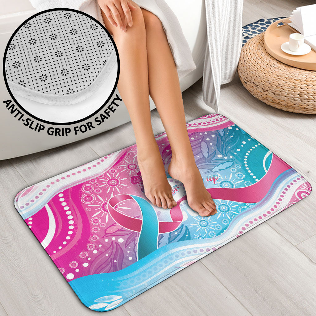 Australia Hereditary Cancer Support Bathroom Set Never Give Up