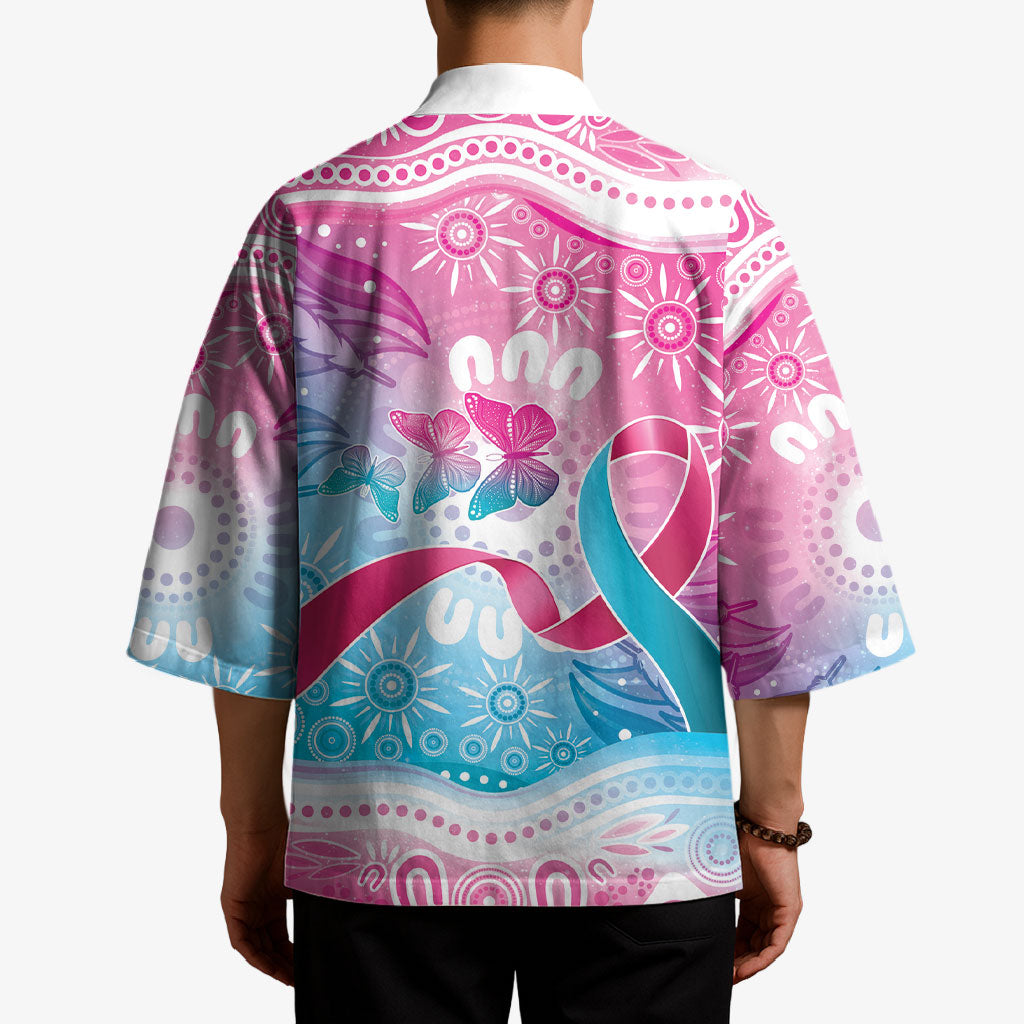 Australia Hereditary Cancer Support Kimono Never Give Up