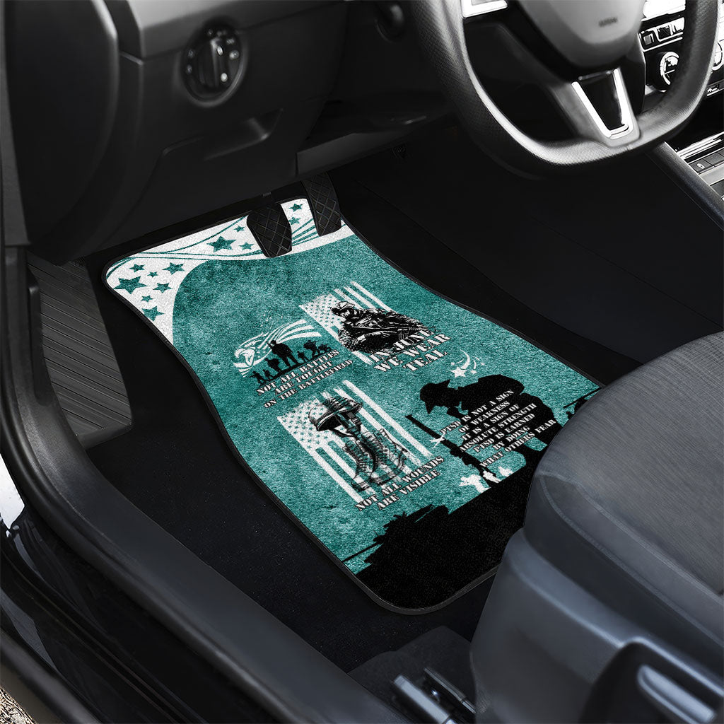 Veteran PTSD Car Mats Not A Sign Of Weakness It Is Earned By Doing What Others Fear