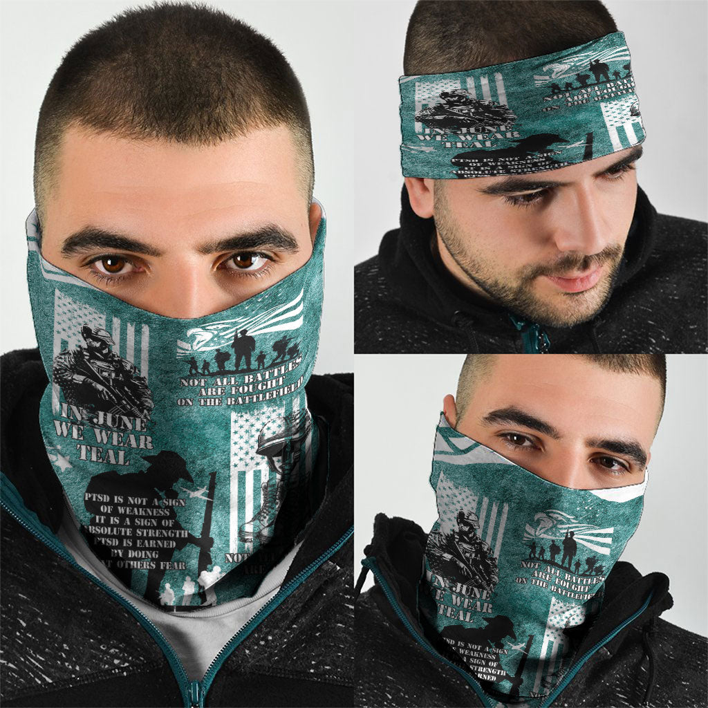 Veteran PTSD Neck Gaiter Not A Sign Of Weakness It Is Earned By Doing What Others Fear