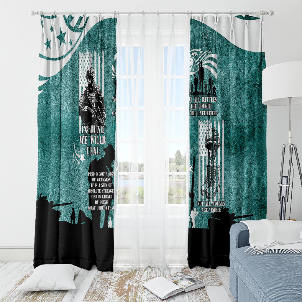 Veteran PTSD Window Curtain Not A Sign Of Weakness It Is Earned By Doing What Others Fear