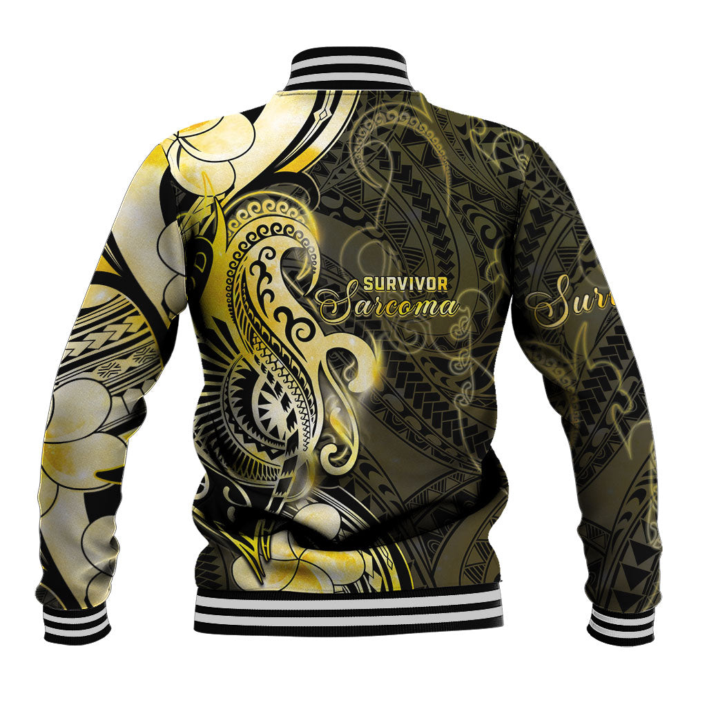 Sarcoma Support Baseball Jacket You Are Stronger Than Sarcoma