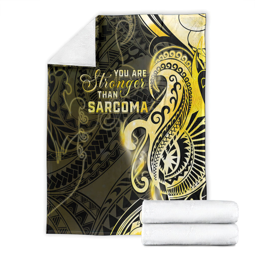 Sarcoma Support Blanket You Are Stronger Than Sarcoma