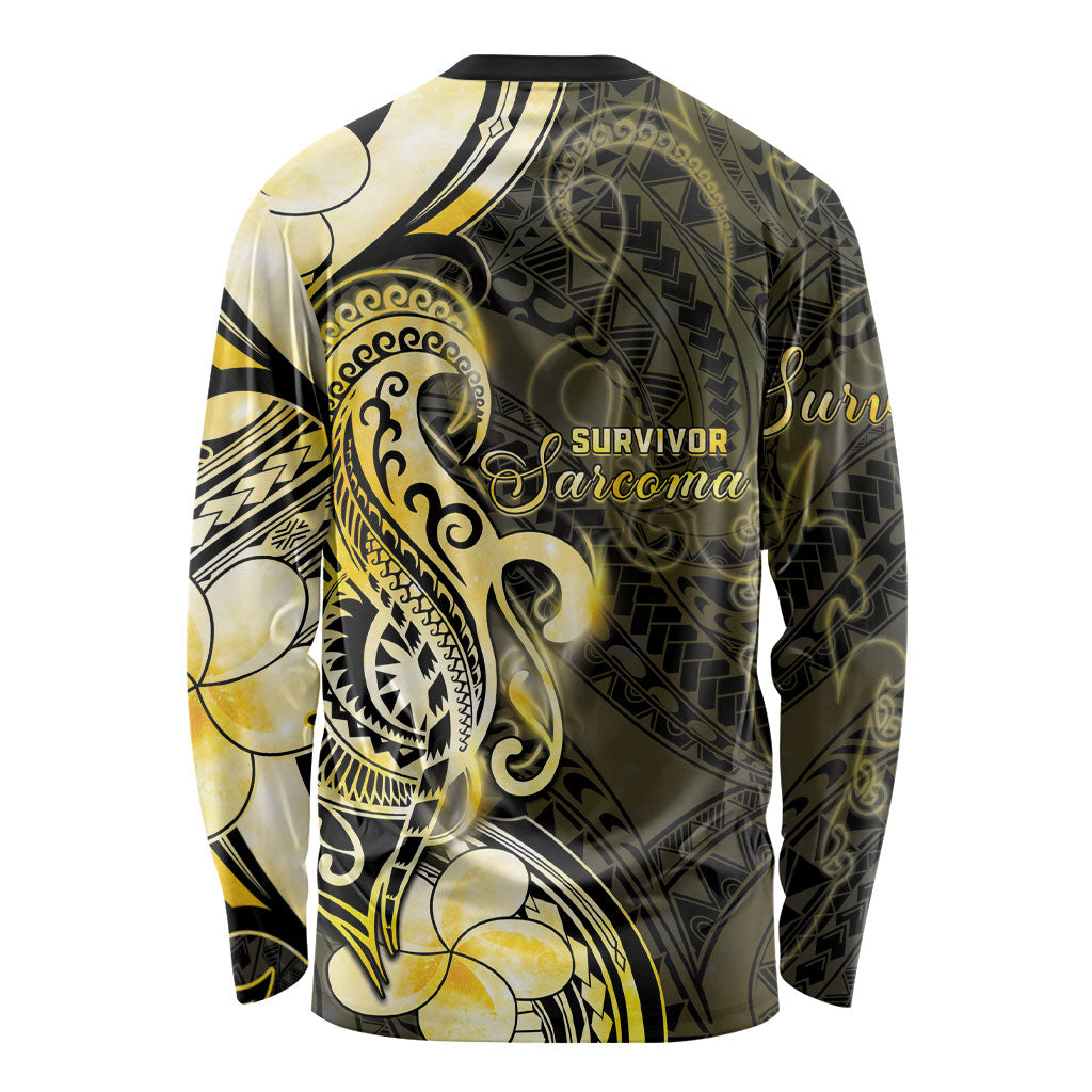 Sarcoma Support Long Sleeve Shirt You Are Stronger Than Sarcoma