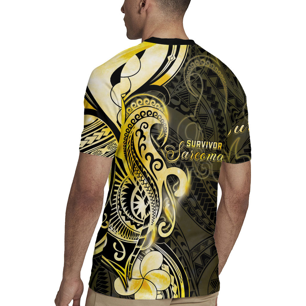Sarcoma Support Rugby Jersey You Are Stronger Than Sarcoma