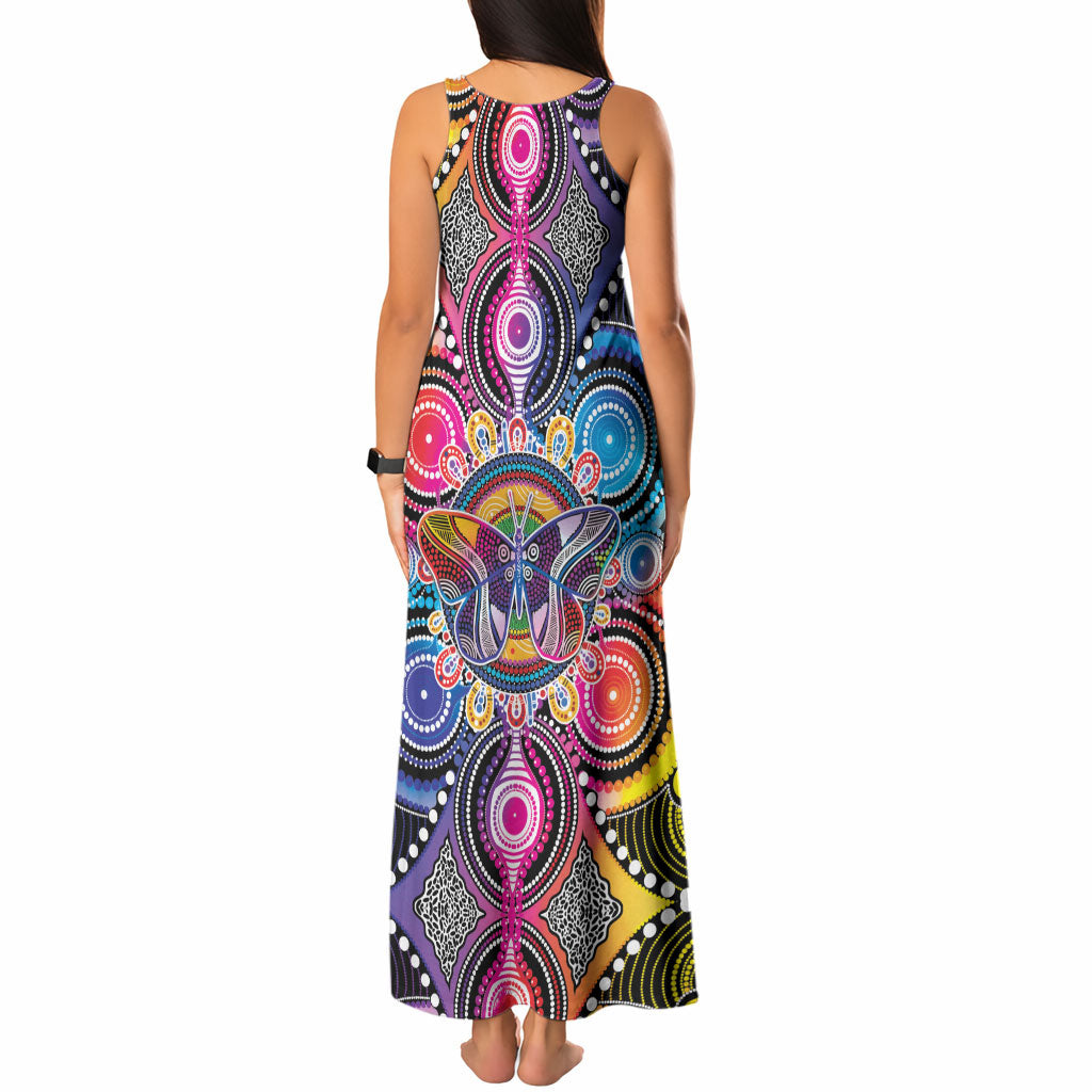 Australia Indigenous Autism Support Tank Maxi Dress Its Okay To Be Different