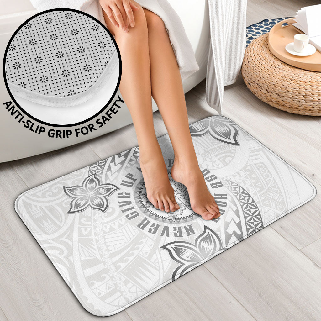 Brain Cancer Warrior Bathroom Set Never Give Up