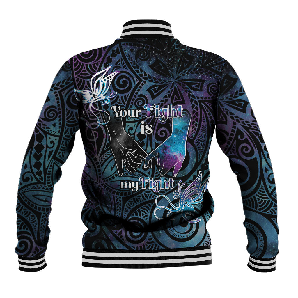 Suicide Prevention Baseball Jacket You Are Not Alone