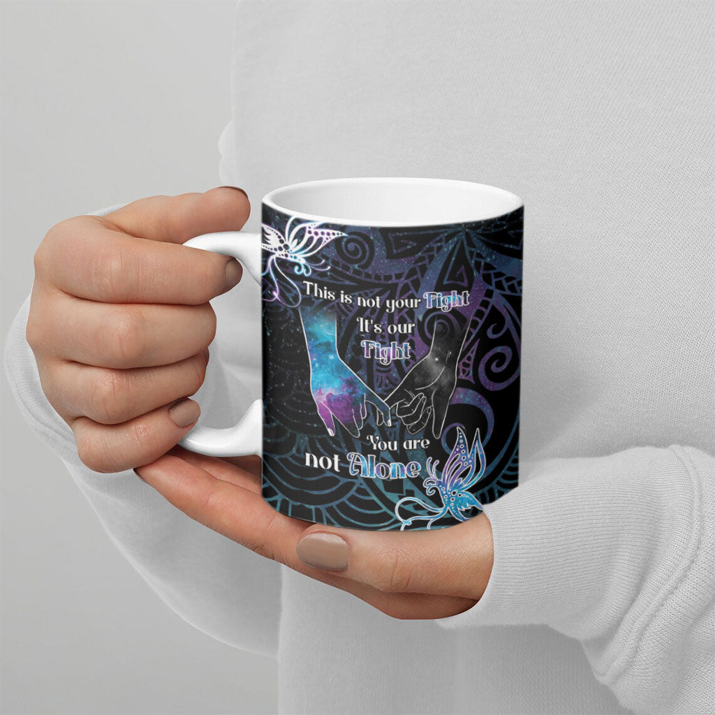 Suicide Prevention Ceramic Mug You Are Not Alone