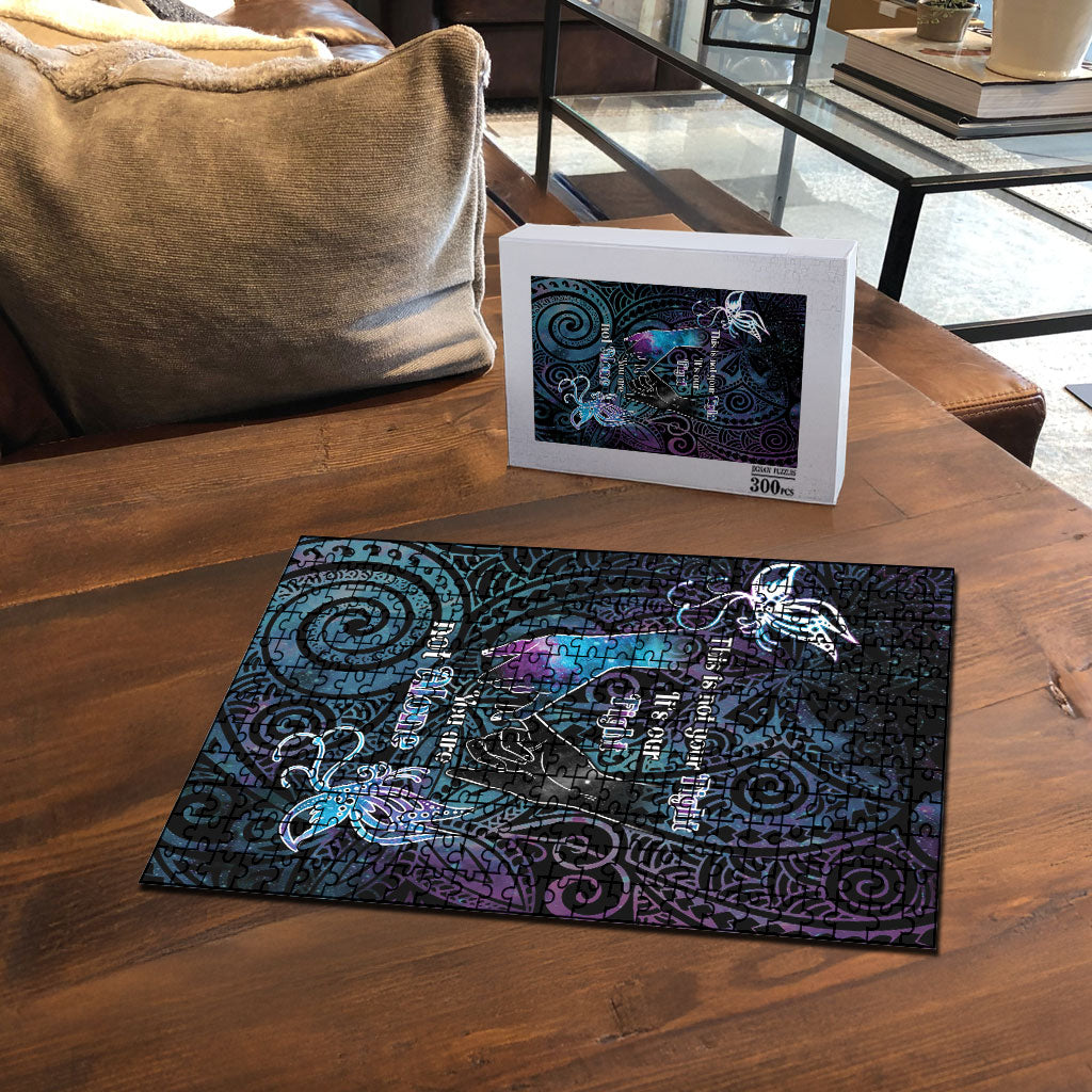 Suicide Prevention Puzzle You Are Not Alone