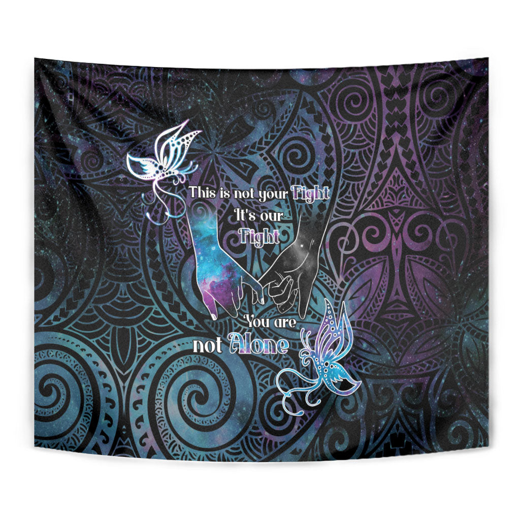 Suicide Prevention Tapestry You Are Not Alone