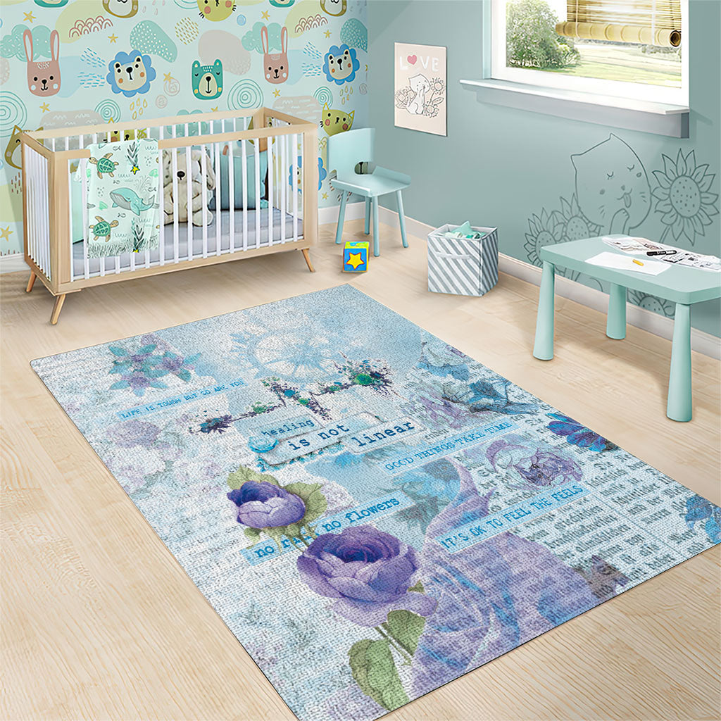 Mental Health Area Rug Healing Is Not Linear