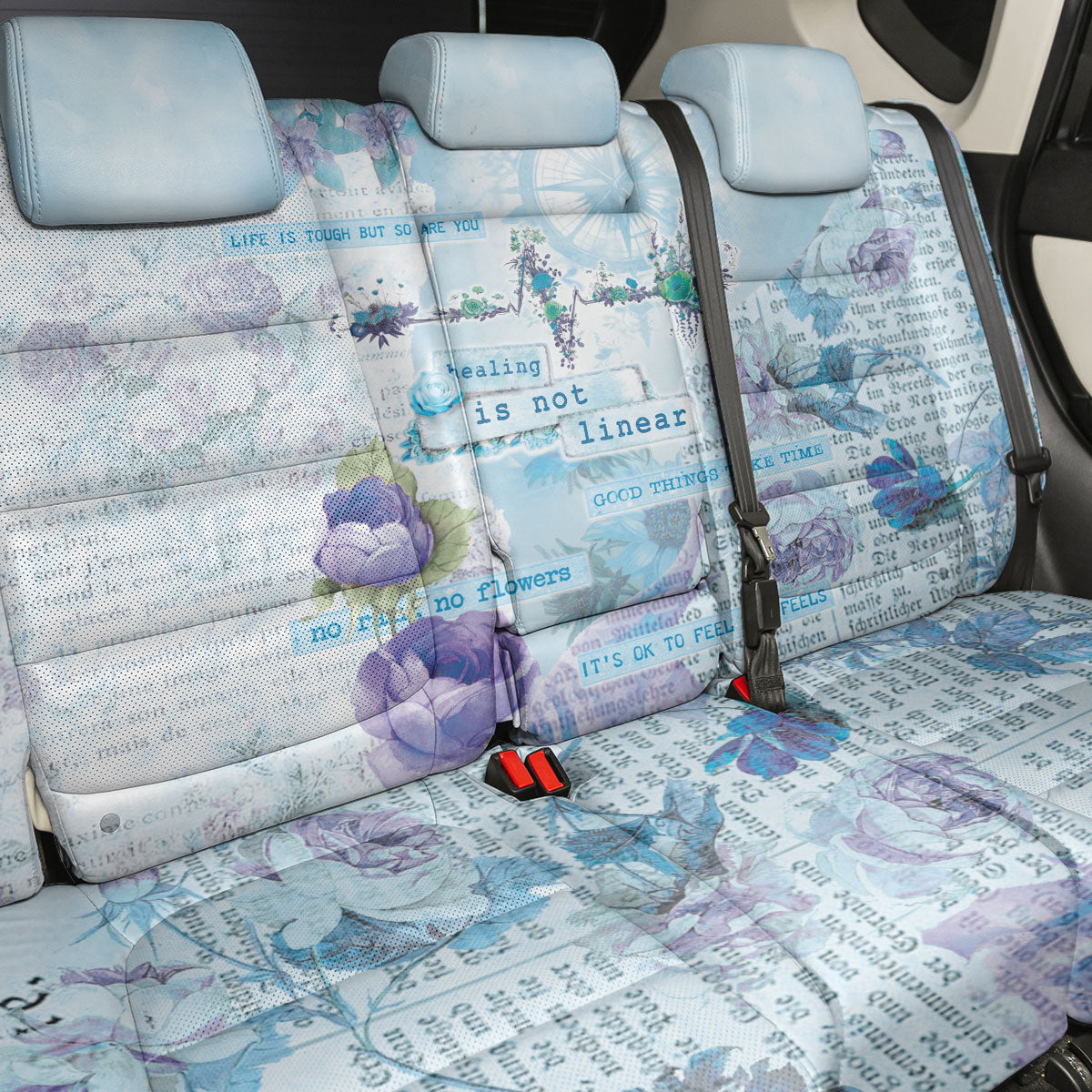 Mental Health Back Car Seat Cover Healing Is Not Linear