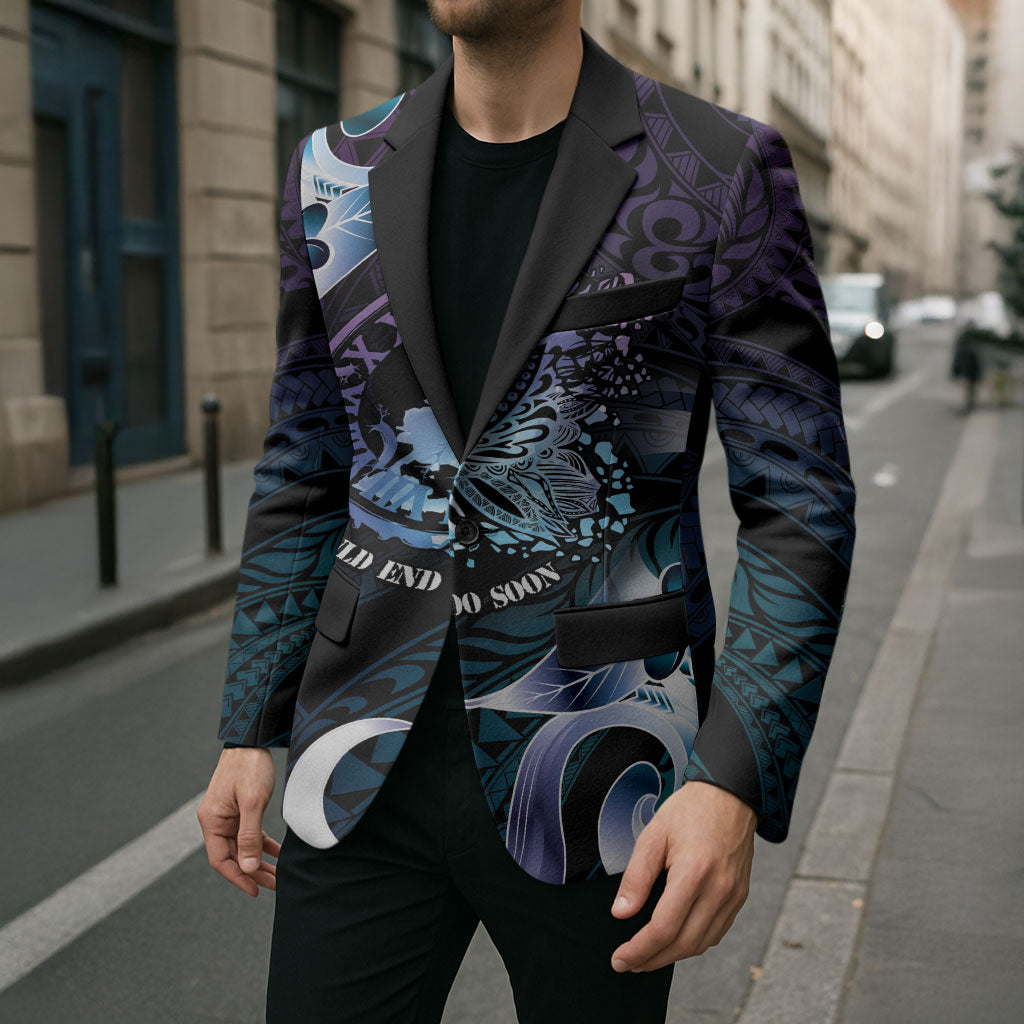 Personalised Polynesia Suicide Prevention Blazer No Story Should End Too Soon