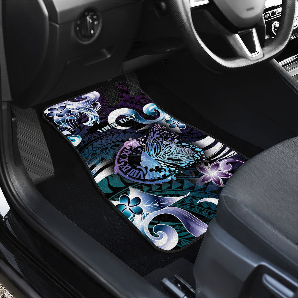 Personalised Polynesia Suicide Prevention Car Mats No Story Should End Too Soon