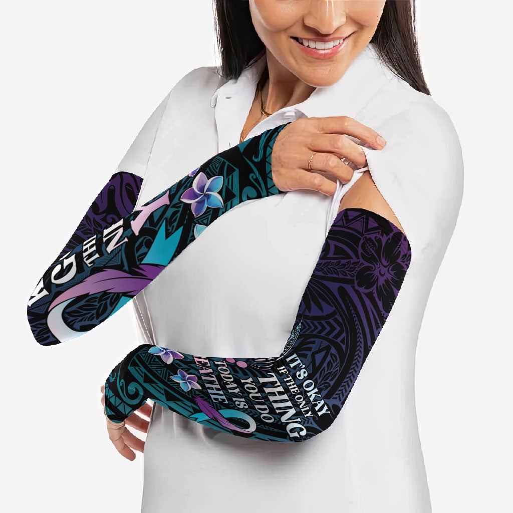 Polynesia Suicide Prevention Arm Sleeves Keep Going The World Needs You