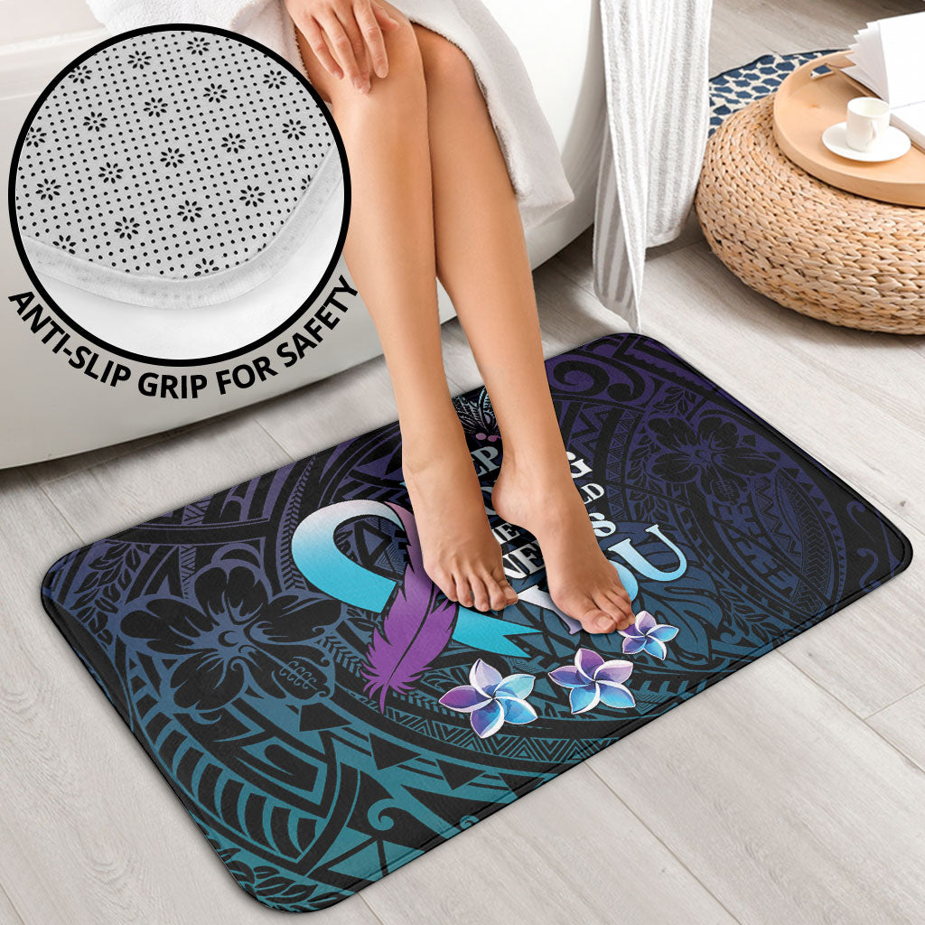 Polynesia Suicide Prevention Bathroom Set Keep Going The World Needs You