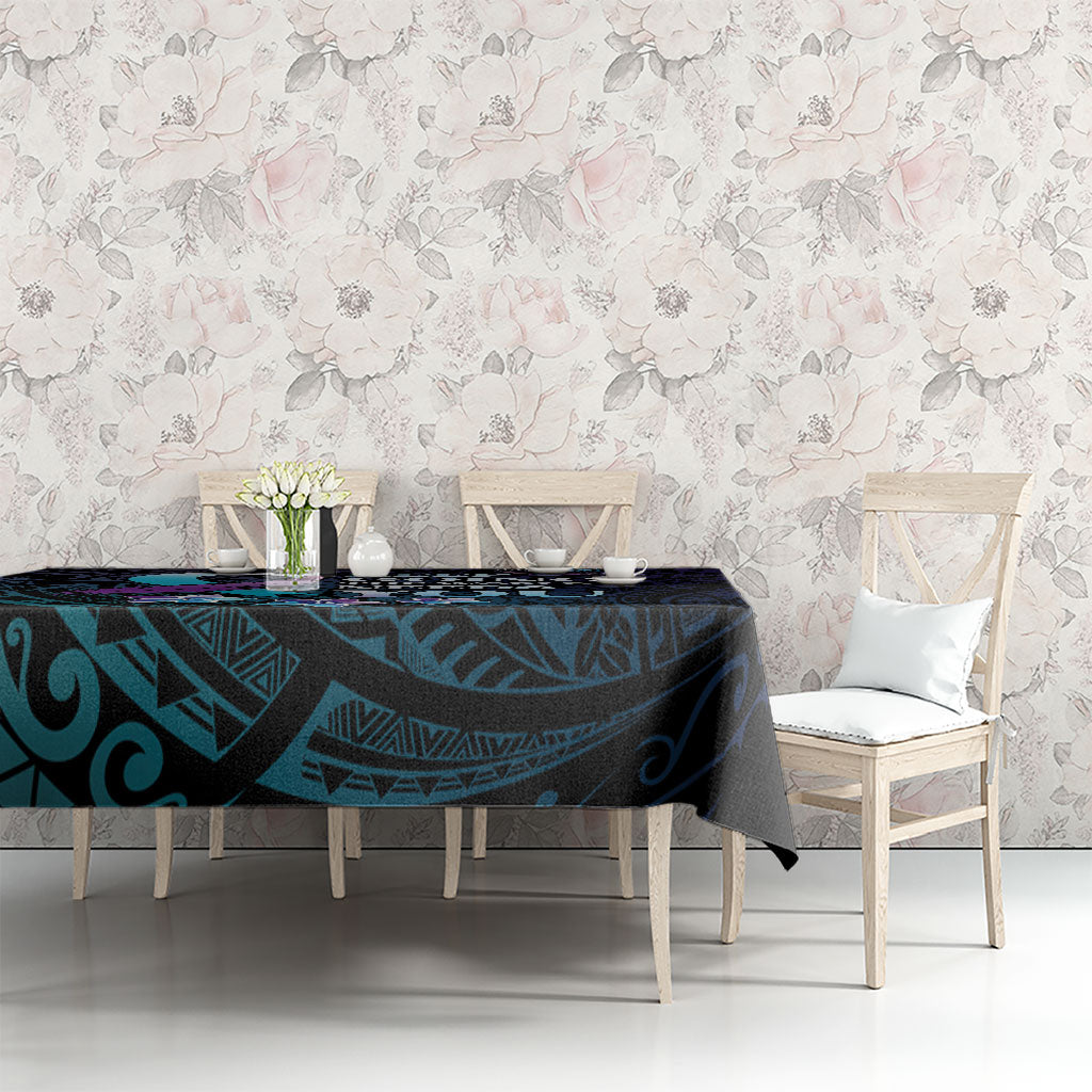 Polynesia Suicide Prevention Tablecloth Keep Going The World Needs You