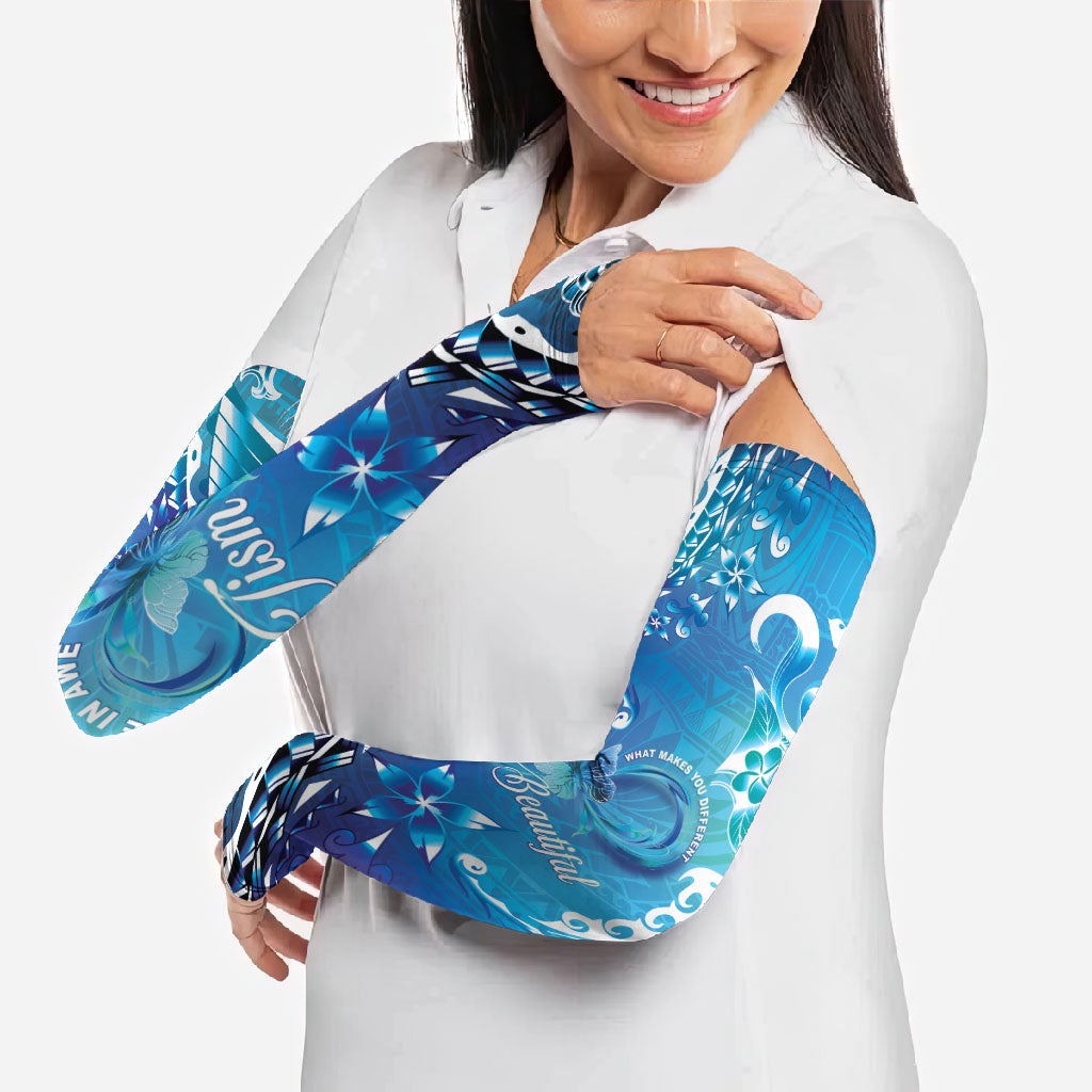 Polynesia Autism Support Arm Sleeves Be In Awe Of My 'Tism