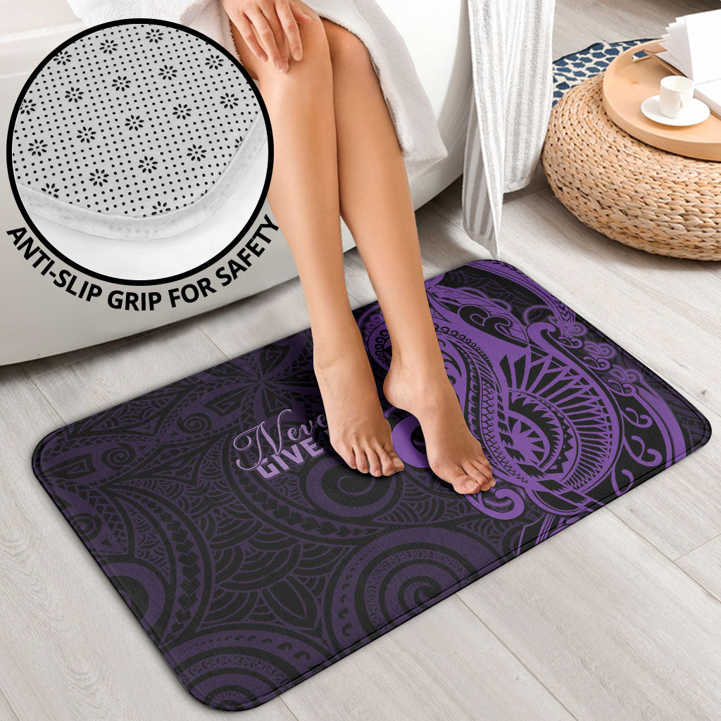 Lupus Warrior Bathroom Set Never Give Up Polynesian Style