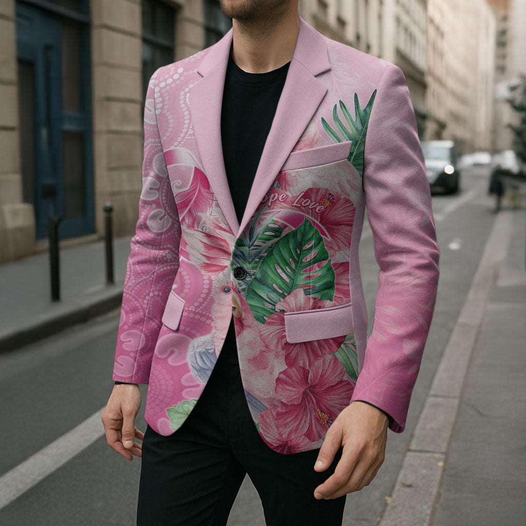 Australia Cockatoos Breast Cancer Blazer Faith Hope Love