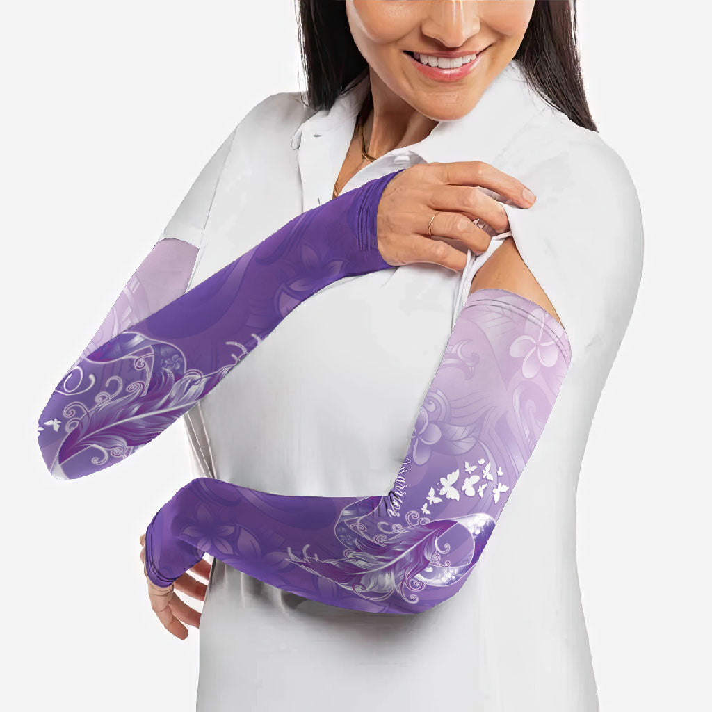 Lupus Survivor Arm Sleeves Polynesian Style