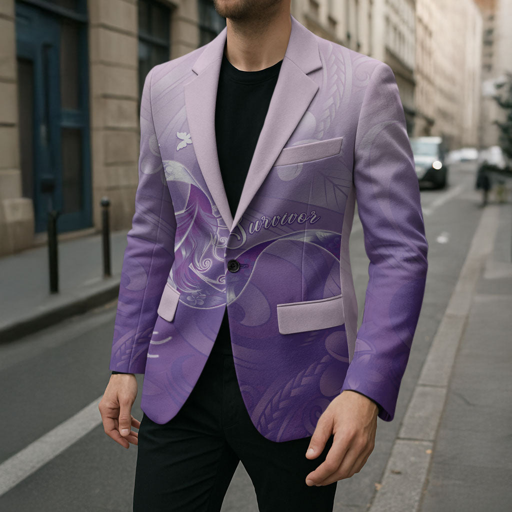 Lupus Survivor Blazer Polynesian Style
