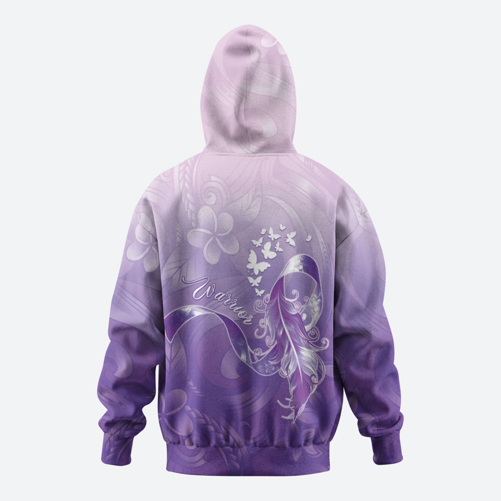 Lupus Survivor Hoodie Polynesian Style