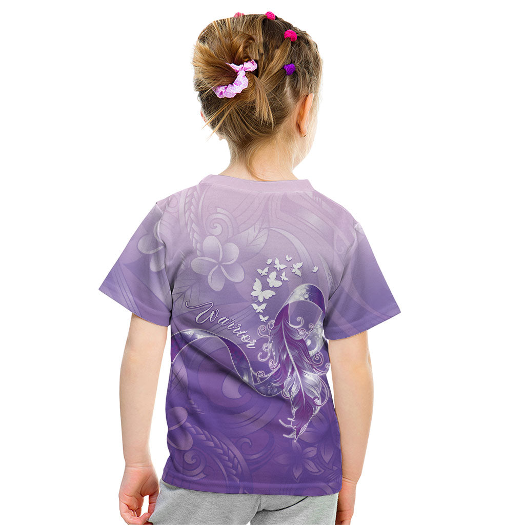 Lupus Survivor Kid T Shirt Polynesian Style
