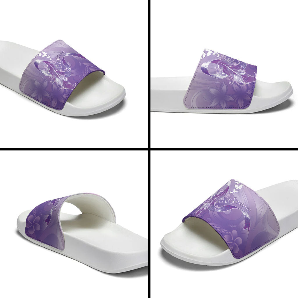 Lupus Survivor Slide Sandals Polynesian Style