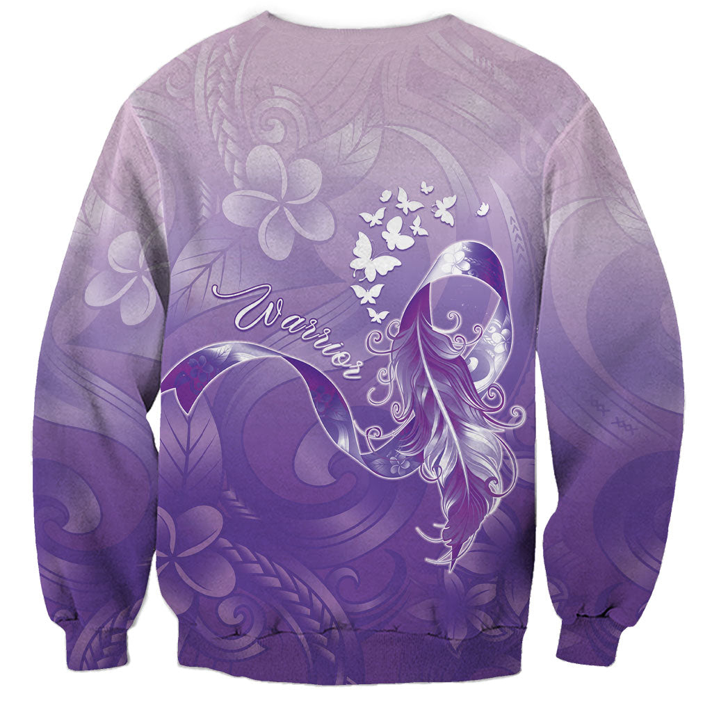 Lupus Survivor Sweatshirt Polynesian Style
