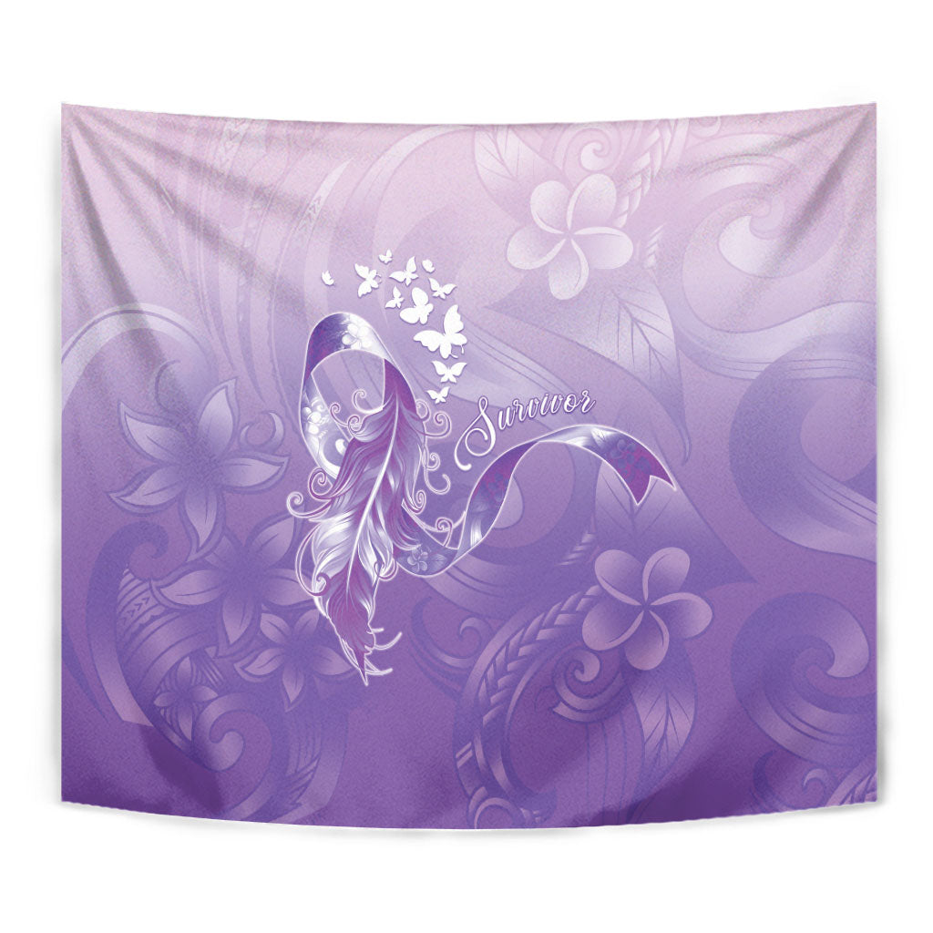 Lupus Survivor Tapestry Polynesian Style