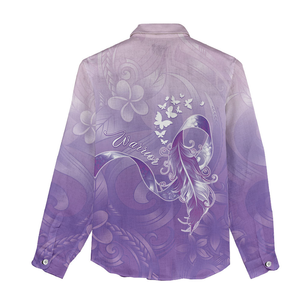 Lupus Survivor Women Casual Shirt Polynesian Style