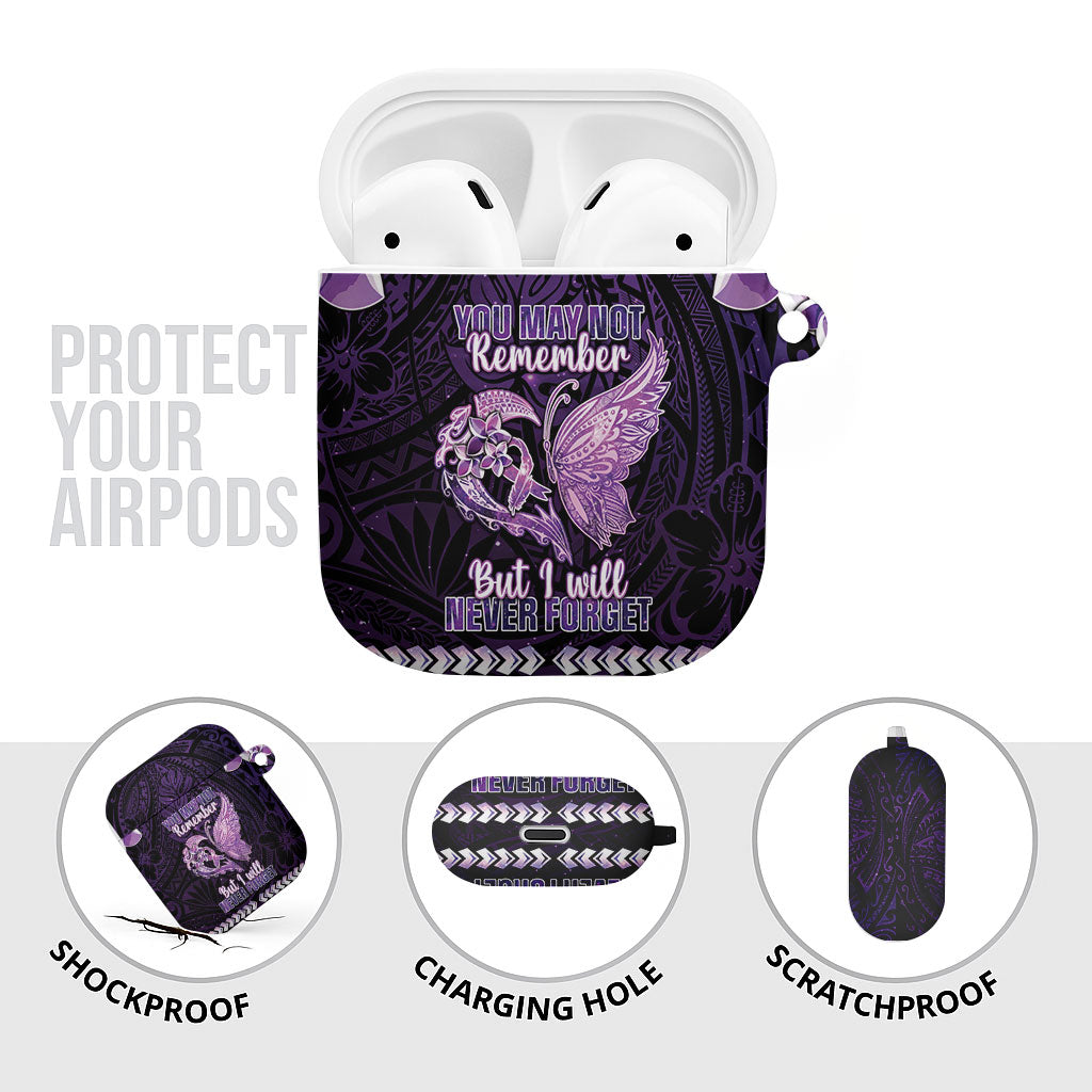 Alzheimer Support AirPods Case You May Not Remember But I Will Never Forget