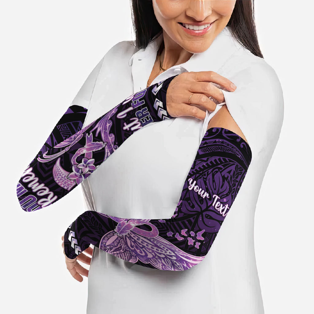 Personalised Alzheimer Support Arm Sleeves You May Not Remember But I Will Never Forget