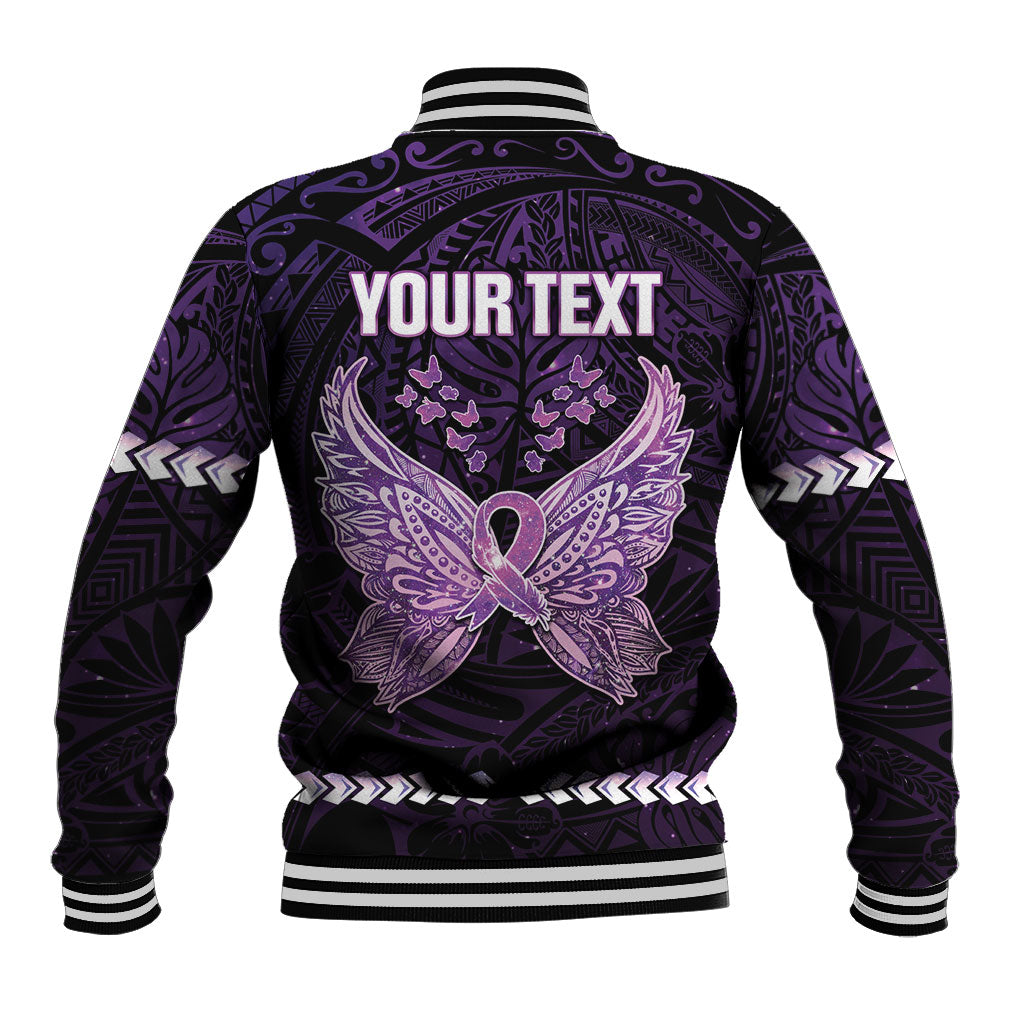 Personalised Alzheimer Support Baseball Jacket You May Not Remember But I Will Never Forget