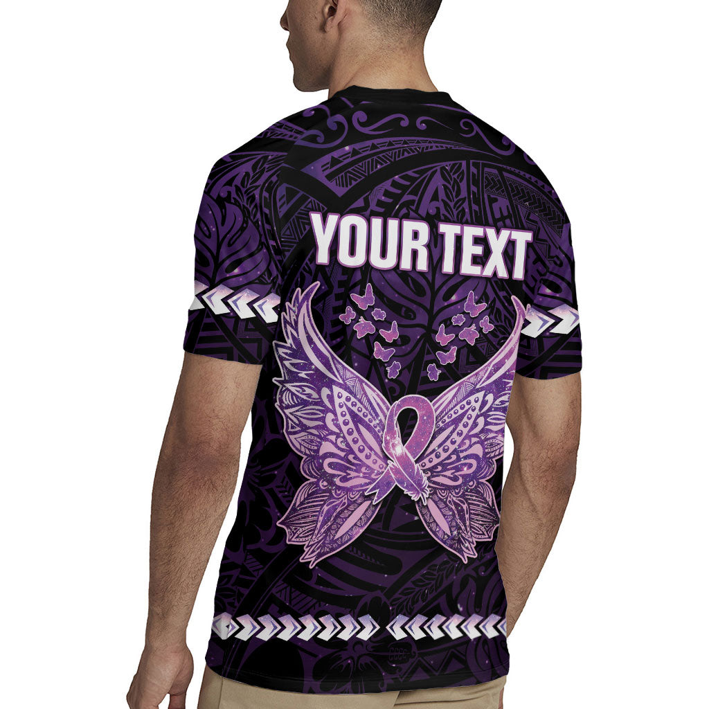 Personalised Alzheimer Support Rugby Jersey You May Not Remember But I Will Never Forget