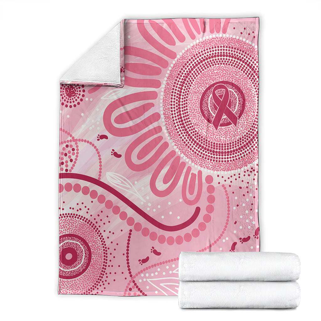 NAIDOC Week 2025 Indigenous Blanket Breast Cancer Pink Ribbon