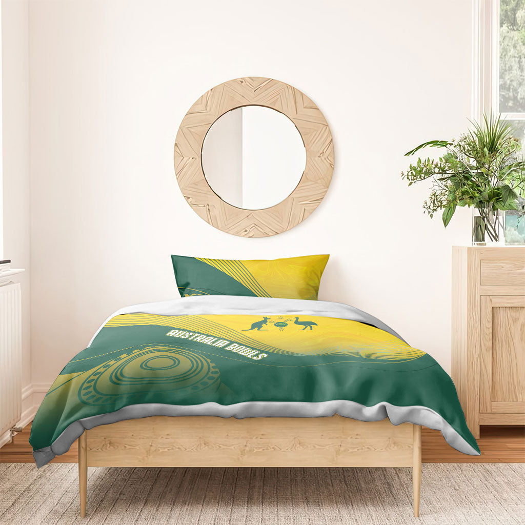 Australia Bowls Bedding Set Basic Marble Glaze - National Color