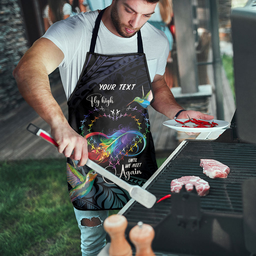 Polynesian Hummingbird - Fly High Until We Meet Again Personalized Apron