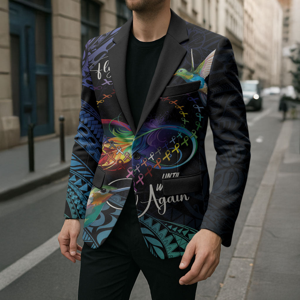 Polynesian Hummingbird - Fly High Until We Meet Again Personalized Blazer