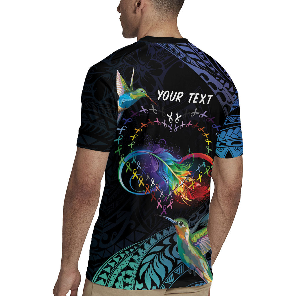 Polynesian Hummingbird - Fly High Until We Meet Again Personalized Rugby Jersey
