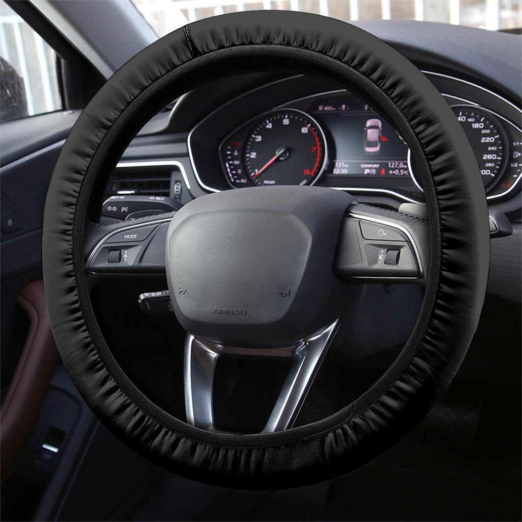 Autism Wired Differently Colors Splash Steering Wheel Cover