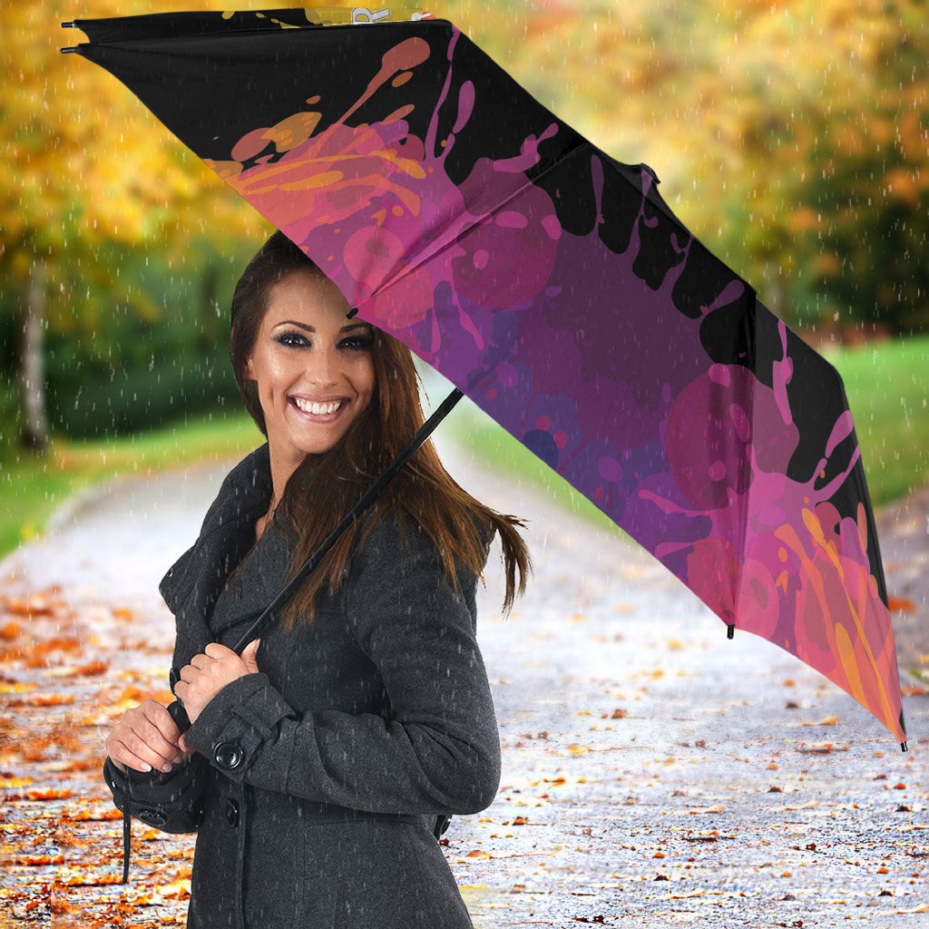 Autism Wired Differently Colors Splash Umbrella