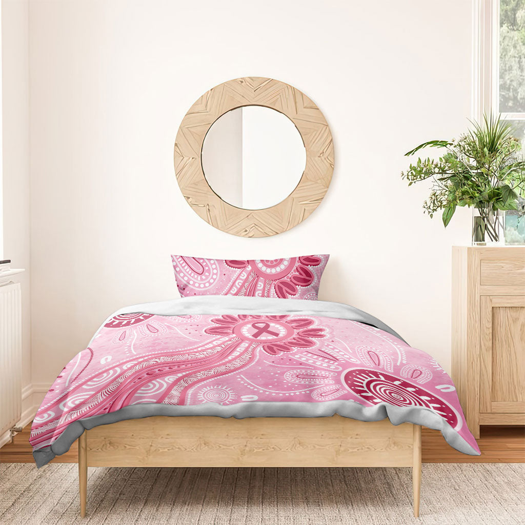 First Nation Aboriginal Dot Arts Bedding Set Think Pink